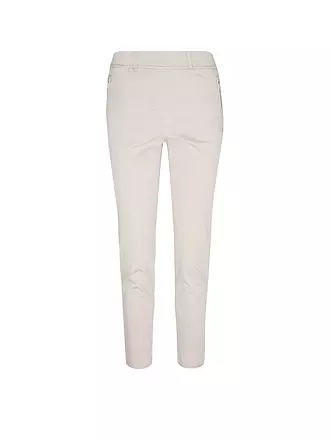 RAPHAELA BY BRAX | Pantalon Super Slim Fit 6/8 LAVINA ZIP | creme
